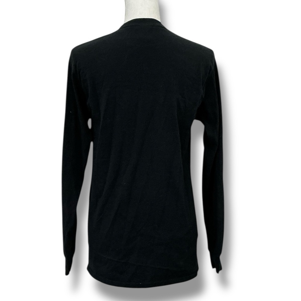 Barbie Jersey Girl Long Sleeve T Shirt Crew Neck Top Black Pink Graphic Small - Picture 5 of 16